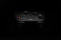 January 18, 2021, Odessa, Ukraine. . A black Xbox Wireless Controller. Compatible Xbox Series X|S, Xbox One on a dark back