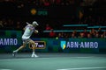 Tim Puetz playing the semi final at ABN AMRO Open 2023 tennis player at Rotterdam Ahoy arena