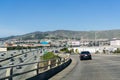 January 20, 2018 San Francisco / CA / USA - Highway junction in South San Francisco, California