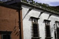 January 26, 2020, San Miguel de Allende street in the state of Guanajuato, Mexico	, Windows Royalty Free Stock Photo