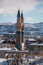 The double minaret madrasah