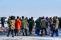 Winter fishing begins at Chagan Lake in Songyuan City, Jilin Province, China