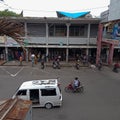 January 25, 2023, Street atmosphere at Pasar Raya Padang