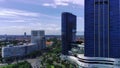 Soaring above Surabaya, Indonesia, this drone footage captures the vibrant expanse of Pakuwon Mall, a modern retail and