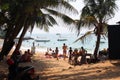 Hikkaduwa Beach in Sri Lanka