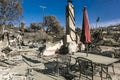 JANUARY 2018, VENTURA CALIFORNIA - Destroyed homes from 2018 Thomas Fire off Foothill Road in the. 2017, property