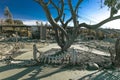 JANUARY 2018, VENTURA CALIFORNIA - Destroyed homes from 2018 Thomas Fire off Foothill Road in the. Witch, wildfire