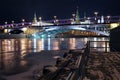 January view to the Moscow Kremlin