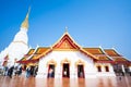30 Januray 2020-Thailand::Phra That Choeng Chum Temple landmark of Sakornnakorn province