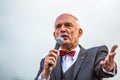 Janusz Korwin-Mikke or JKM, is a conservative liberal Polish politician Royalty Free Stock Photo