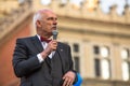 Janusz Korwin-Mikke or JKM, is a conservative liberal Polish politician Royalty Free Stock Photo