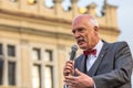 Janusz Korwin-Mikke or JKM, is a conservative liberal Polish politician