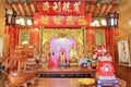 Jao Mae Soi Dork Mark Shrine is Chinese Shrine in wat panancherng is famous tourist attraction located at Ayuttaya, Thailand