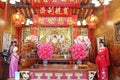 Jao Mae Soi Dork Mark Shrine is Chinese Shrine in wat panancherng is famous tourist attraction located at Ayuttaya, Thailand