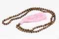 Japa mala rosary of sandalwood beads 108