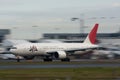 Japan Airlines Boeing 777 on runway