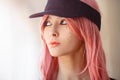 Japan anime cosplay. Fashion Asian girl. Royalty Free Stock Photo