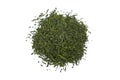 Japan Bancha Arashiyama green tea isolated on white