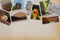 Japan best landmark postcards collage