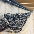Japan bike parking lot