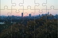 japan city landscape jigsaw puzzle