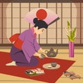 Japan Culture Traditions Background Poster