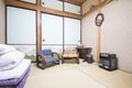 JAPAN - FEBRUARY 19, 2016 : traditional Japanese style bedroom Royalty Free Stock Photo