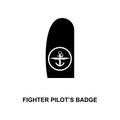 japan fighter pilot badge military ranks and insignia glyph icon