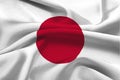 Japan flag Royalty Free Stock Photo