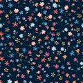 Japan flower fabric grey gold many seamless pattern