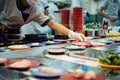 Japan food restaurant belt buffet and chef