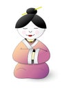 Japan geisha cartoon