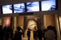 Japan - Hiroshima - the memorial museum and enola gay projection