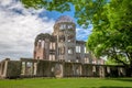 Japan Hiroshima Peace Dome and Park Royalty Free Stock Photo