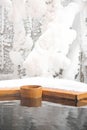 Japan hot spring Royalty Free Stock Photo