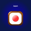 Japan interface game Royalty Free Stock Photo