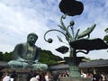 JAPAN. Kamakura. Daibutsu, the Big Buddha