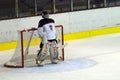 Japan - Kazahstan U 20 ice hockey match Royalty Free Stock Photo