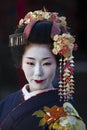 Japan - Kyoto - The Gion neighborhood and geisha Royalty Free Stock Photo