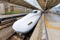 Japan. Kyoto Station. Shinkansen bullet train Royalty Free Stock Photo