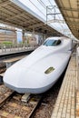 Japan. Kyoto Station. Shinkansen bullet train Royalty Free Stock Photo