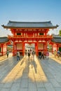 Japan. Kyoto. Yasaka shrine temple