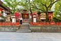 Japan. Kyoto. Yasaka shrine temple