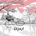 Japan Landscape Background