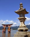 JAPAN. Miyajima. The big torii