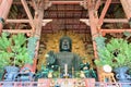 Japan. Nara. Todai-ji temple. Great Buddha Hall (Daibutsu-den