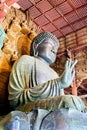 Japan. Nara. Todai-ji temple. Great Buddha Hall (Daibutsu-den