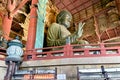 Japan. Nara. Todai-ji temple. Great Buddha Hall (Daibutsu-den