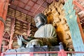 Japan. Nara. Todai-ji temple. Great Buddha Hall (Daibutsu-den