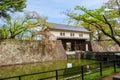 Japan. Niigata. The Shibata Castle. Gate.